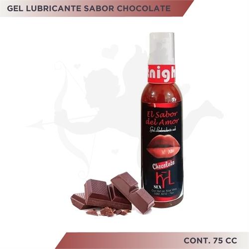 Gel sabor del amor chocolate 75cc